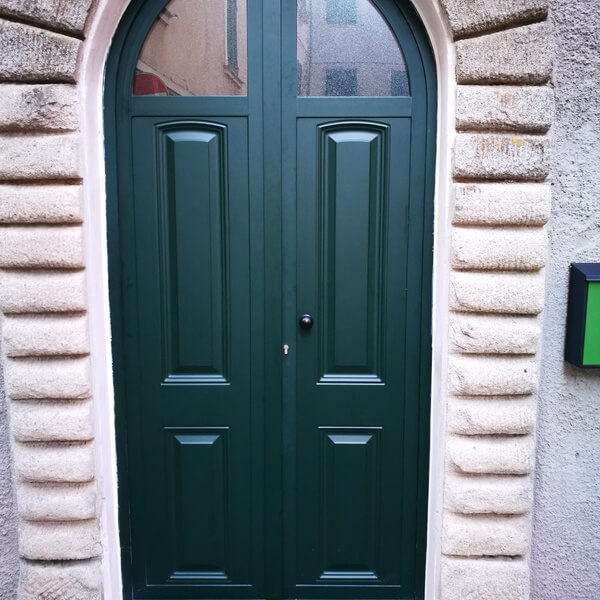Porte ingresso in alluminio